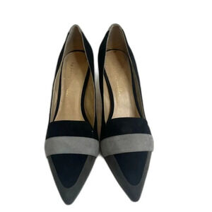 Ann Marino by Bettye Muller Faux Suede Pointed Toe High Heel Pumps Size 9.5M